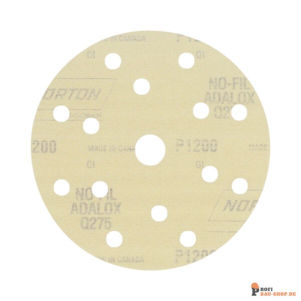 nortonschleifmittel/NORTON_schleifmittel_77696088156 Discs Selfgrip Norton Norton Pro Film 15x18 Grit 1200 14 holes_147012